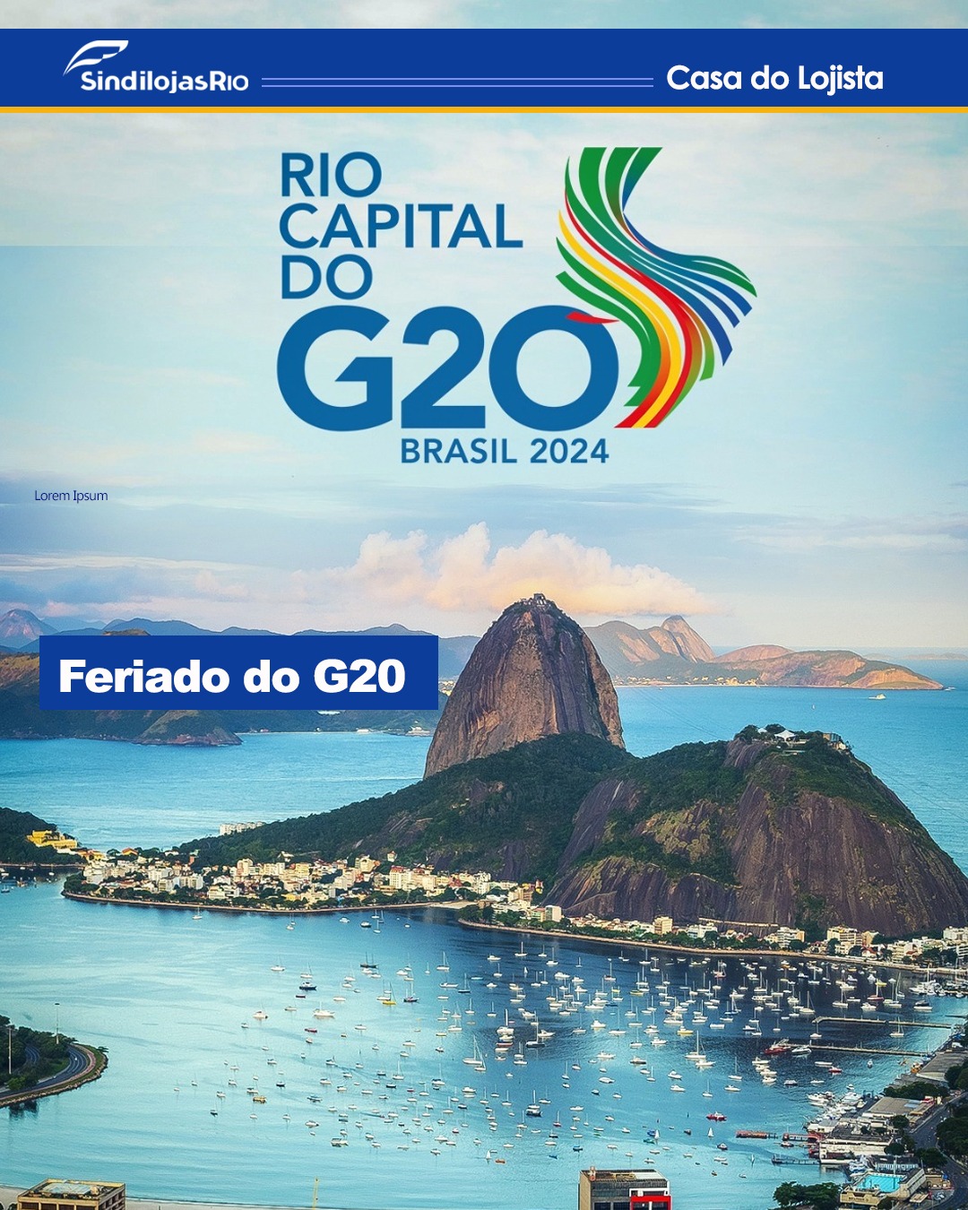 No momento, você está visualizando Comunicado sobre o feriado do G20