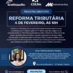 SindilojasRio promove palestra gratuita sobre a Reforma Tributária