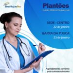 Próximos plantões de exames médicos ocupacionais