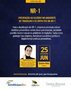 Leia mais sobre o artigo Curso On-line (25/6) – Programa de Prevenção ao Assédio no Varejo