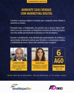 Leia mais sobre o artigo Associados do SindilojasRio têm diagnóstico gratuito de Marketing Digital