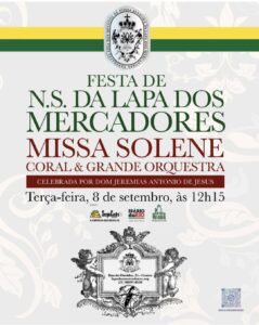 Leia mais sobre o artigo Festa de Nossa Senhora da Lapa dos Mercadores