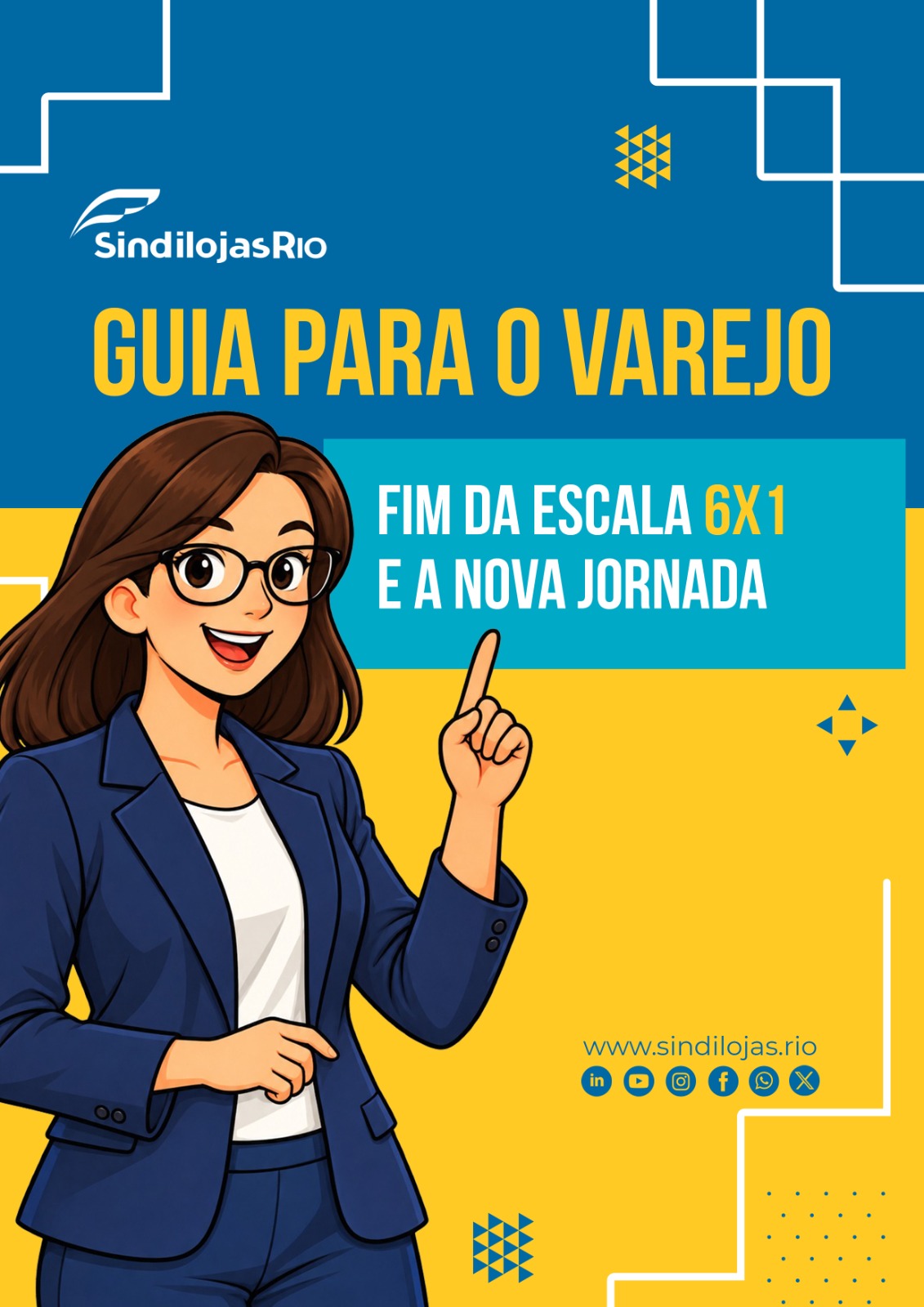 No momento, você está visualizando SindilojasRio disponibiliza cartilha sobre o fim da escala 6×1 e a nova jornada de trabalho