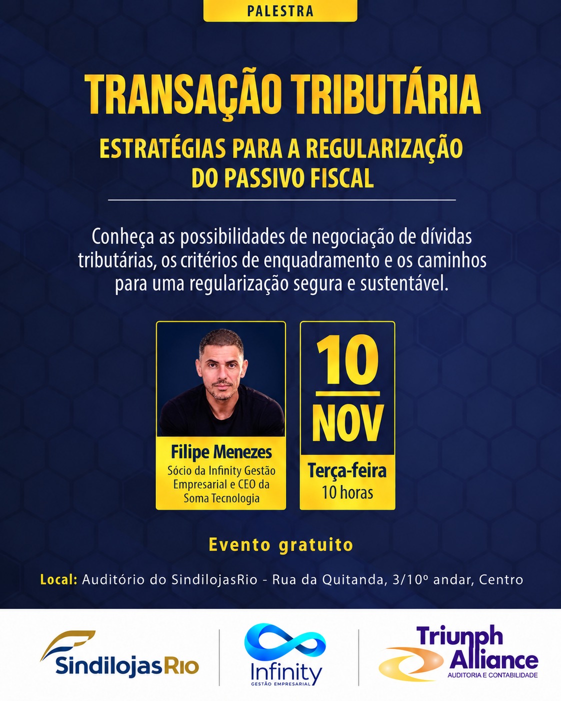 Leia mais sobre o artigo SindilojasRio promove palestra gratuita sobre transação tributária